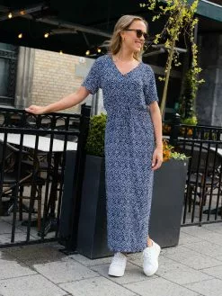 ICHI Marrakech All Over Print Dress 13